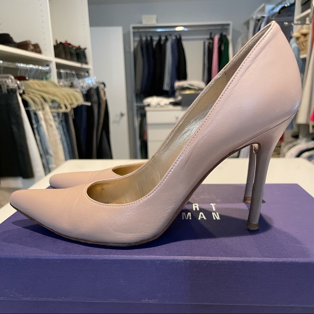 Stuart Weitzman Nappa Leather Pump - image 1